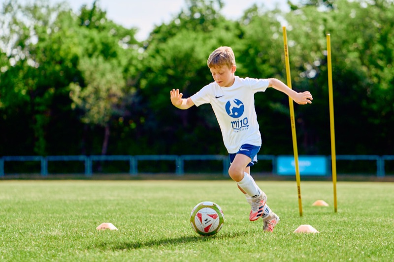 Intensive Trainingseinheit bei mijo