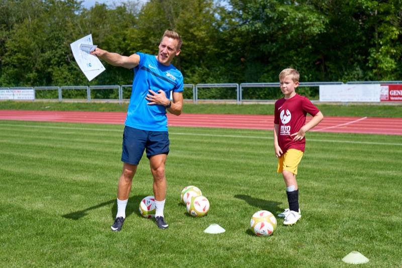 Max Lechner im Training