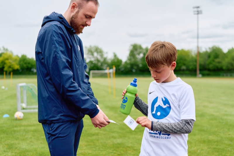 Dominic Dachs beim Coaching